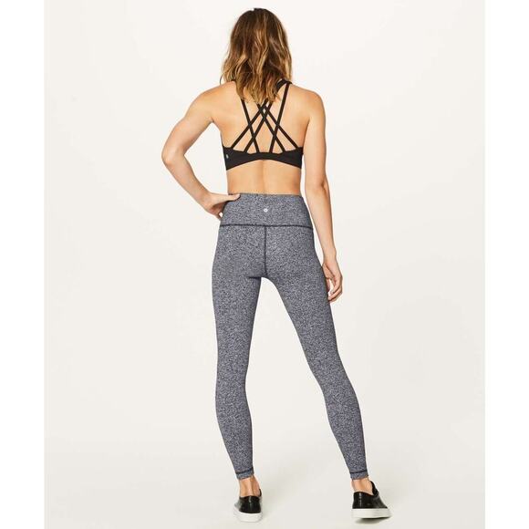 Lululemon Wunder Under Hi-Rise 7/8 Tight *25" Womens Size 8 Heathered Black - Picture 7 of 9